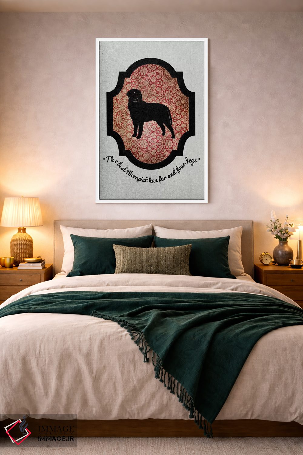 تابلو دکوراتیو رتوایلر I اثر فایو بای فایو کالکتیو - D3W