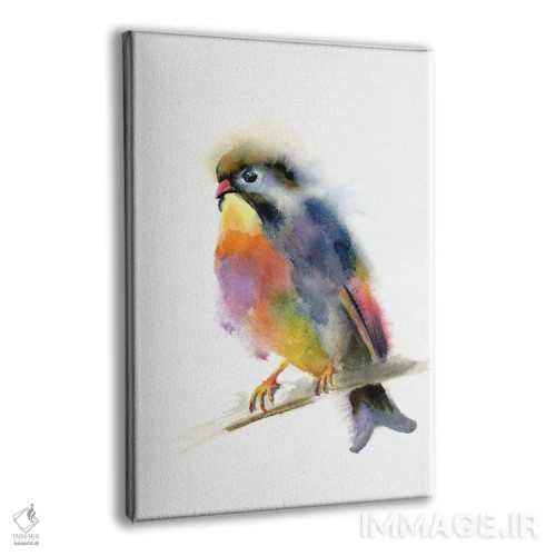 تابلو دکوراتیو بلبل اثر الگا چفرانوف - نمای پرسپکتیو محصول