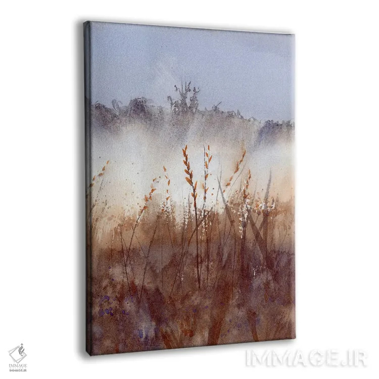 تابلو دکوراتیو منظره مه آلود ۱ اثر الگا چفرانوف - نمای پرسپکتیو محصول