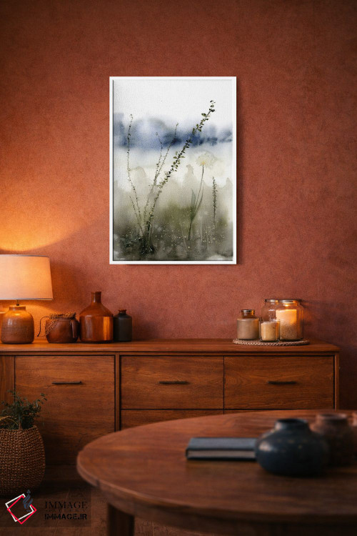 تابلو دکوراتیو منظره انتزاعی ۴ اثر الگا چفرانوف - D2W