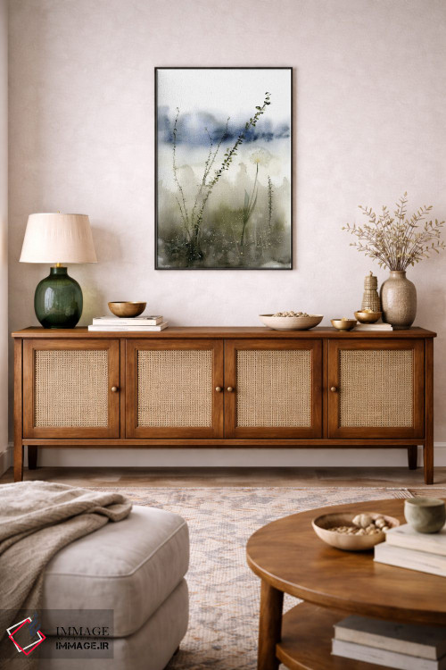 تابلو دکوراتیو منظره انتزاعی ۴ اثر الگا چفرانوف - D3B