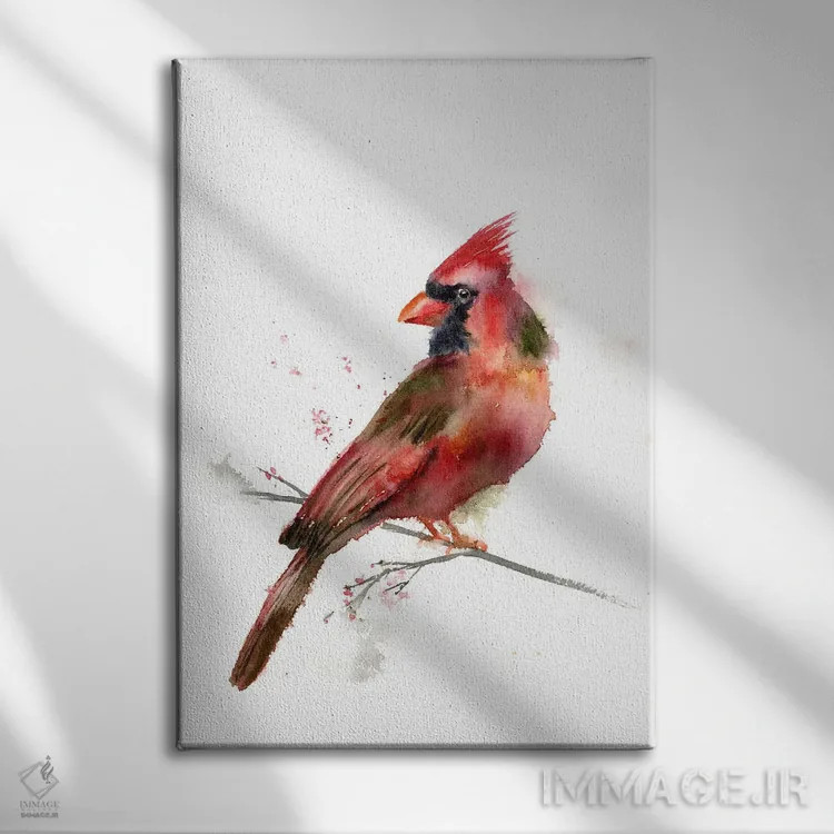 تابلو دکوراتیو کارباورال اثر الگا چفرانوف - نمای روبهرو روی دیوار