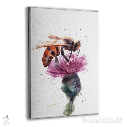 تابلو دکوراتیو زنبور اثر الگا چفرانوف - نمای پرسپکتیو محصول