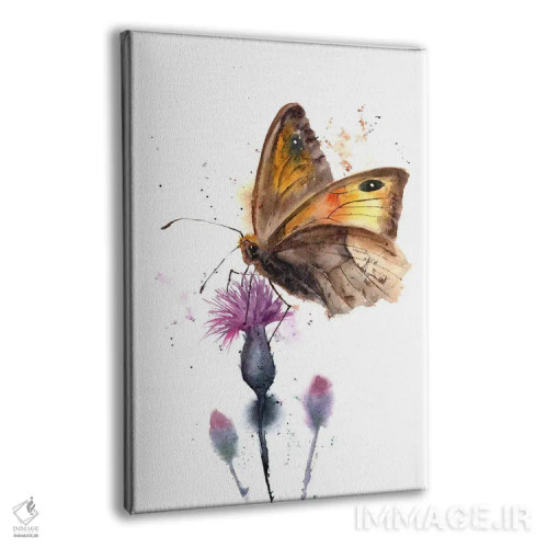 تابلو دکوراتیو پروانه اثر الگا چفرانوف - نمای پرسپکتیو محصول