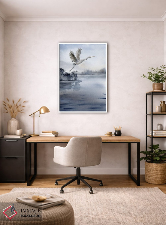 تابلو دکوراتیو آرامش در پرواز اثر الگا چفرانوف - D2W