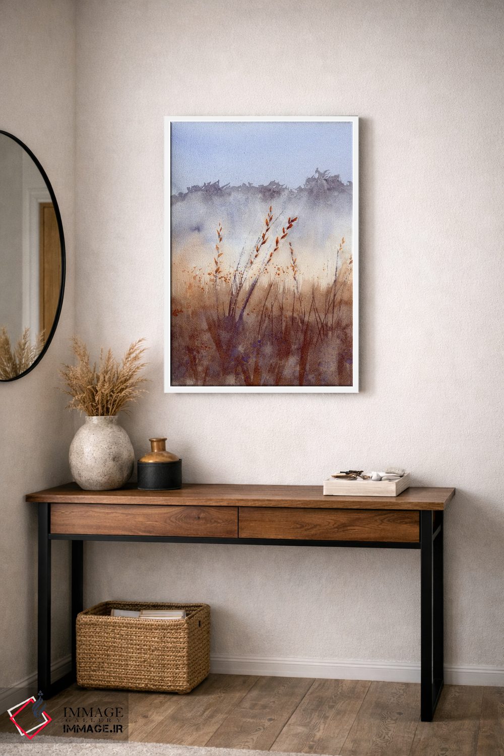 تابلو دکوراتیو منظره مه آلود ۲ اثر الگا چفرانوف - D2W