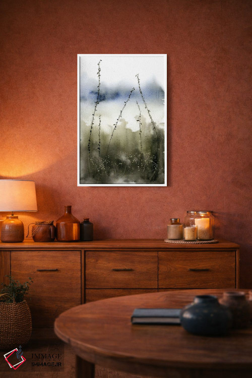 تابلو دکوراتیو منظره انتزاعی ۵ اثر الگا چفرانوف - D4W