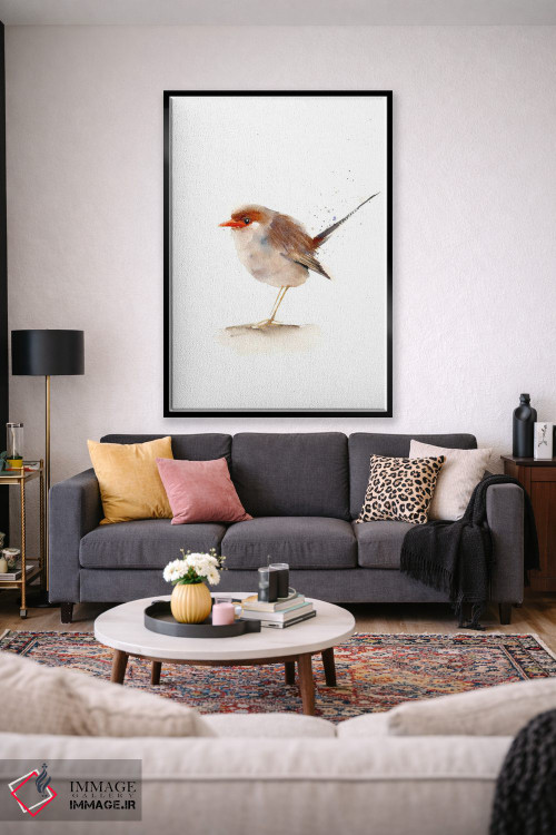 تابلو دکوراتیو سرلاک ها ۲ اثر الگا چفرانوف - D1B