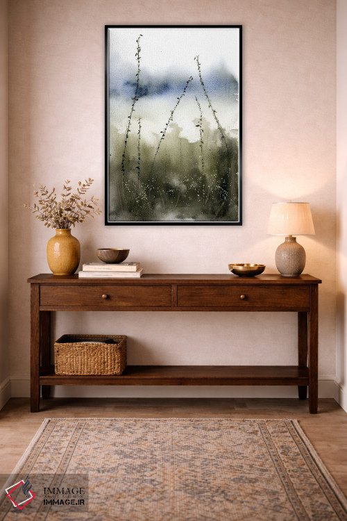 تابلو دکوراتیو منظره انتزاعی ۵ اثر الگا چفرانوف - D5B