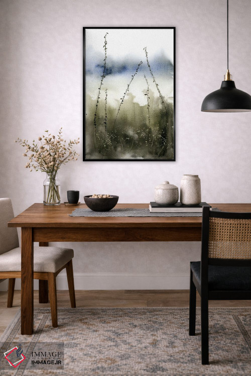 تابلو دکوراتیو منظره انتزاعی ۵ اثر الگا چفرانوف - D6B