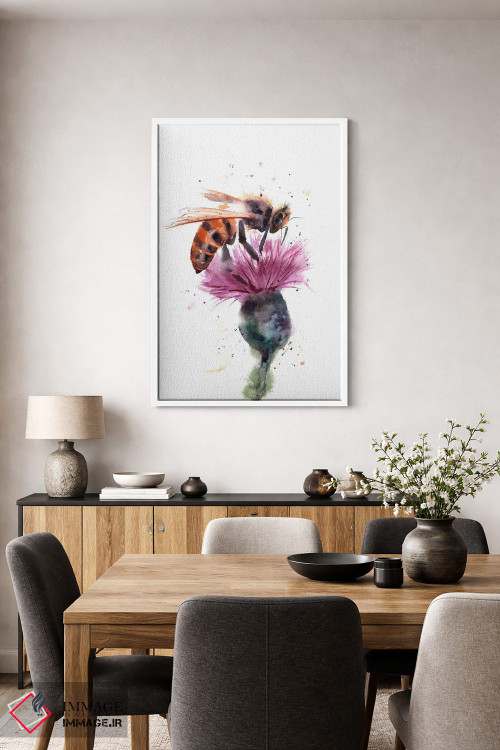 تابلو دکوراتیو زنبور اثر الگا چفرانوف - D4W