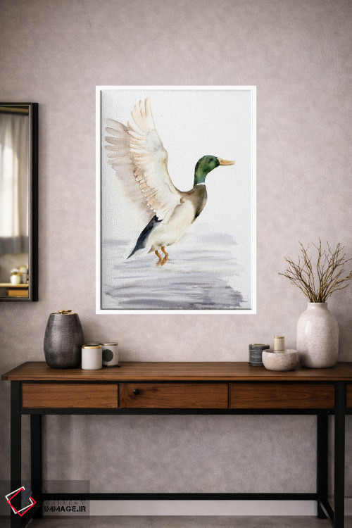 تابلو دکوراتیو اردک اثر الگا چفرانوف - D2W