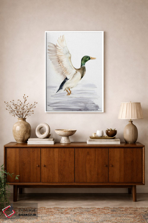 تابلو دکوراتیو اردک اثر الگا چفرانوف - D1W