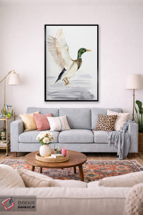 تابلو دکوراتیو اردک اثر الگا چفرانوف - D3B