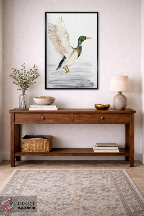 تابلو دکوراتیو اردک اثر الگا چفرانوف - D4B