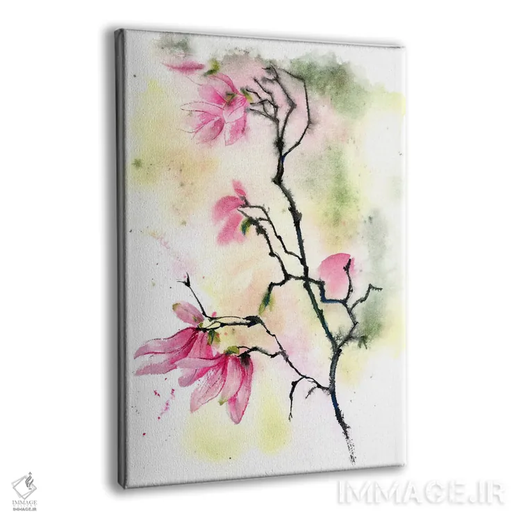 تابلو دکوراتیو مگنولیا ۲ اثر الگا چفرانوف - نمای پرسپکتیو محصول