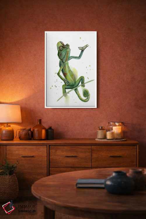 تابلو دکوراتیو آفتاب پرست اثر الگا چفرانوف - D3W