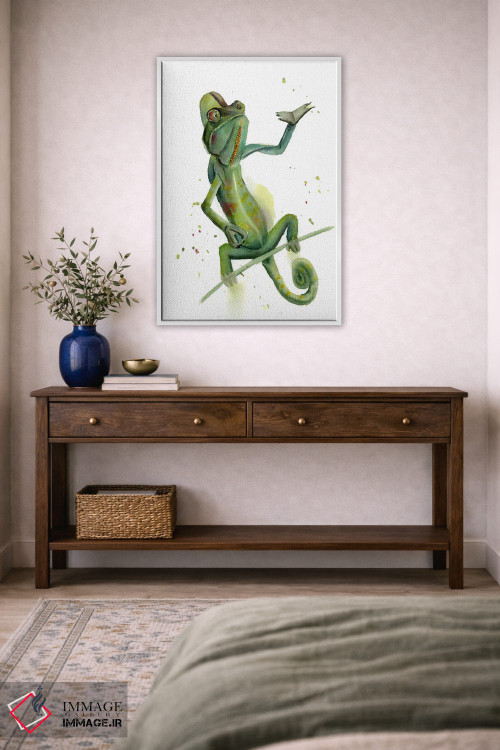 تابلو دکوراتیو آفتاب پرست اثر الگا چفرانوف - D2W