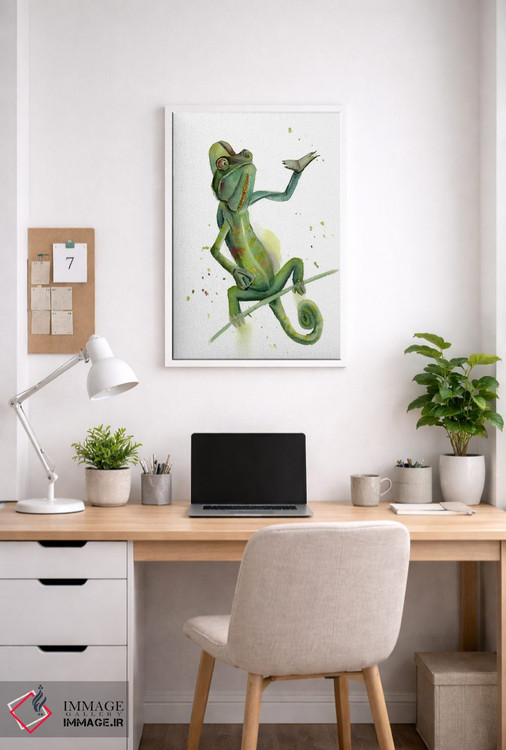 تابلو دکوراتیو آفتاب پرست اثر الگا چفرانوف - D4W