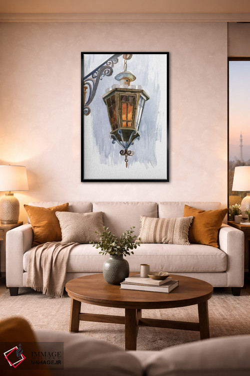تابلو دکوراتیو فانوس اثر الگا چفرانوف - D3B