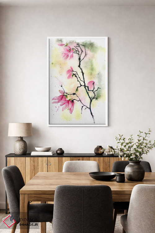 تابلو دکوراتیو مگنولیا ۲ اثر الگا چفرانوف - D2W