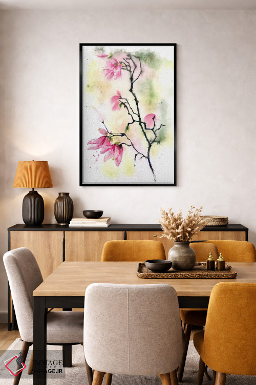 تابلو دکوراتیو مگنولیا ۲ اثر الگا چفرانوف - D6B