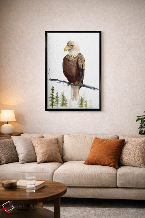 تابلو دکوراتیو عقاب اثر الگا چفرانوف - D4B