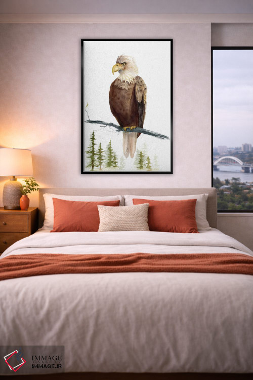 تابلو دکوراتیو عقاب اثر الگا چفرانوف - D5B