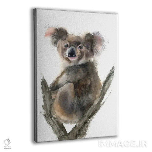 تابلو دکوراتیو کوالا اثر الگا چفرانوف - نمای پرسپکتیو محصول