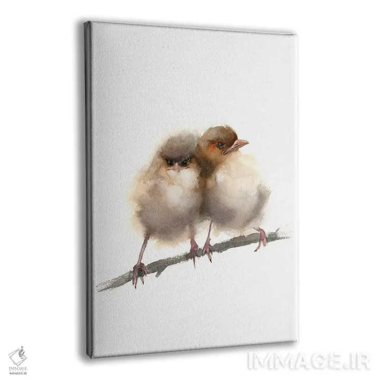 تابلو دکوراتیو دو سرلاک پری مانند اثر الگا چفرانوف - نمای پرسپکتیو محصول