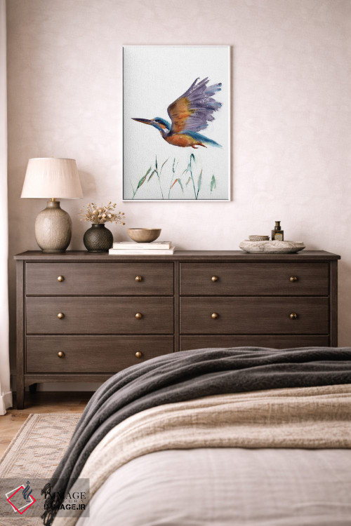 تابلو دکوراتیو ماهی خورک پروازکننده اثر الگا چفرانوف - D2W