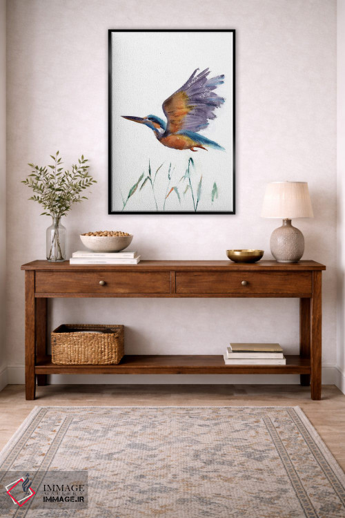 تابلو دکوراتیو ماهی خورک پروازکننده اثر الگا چفرانوف - D5B