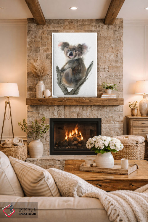 تابلو دکوراتیو کوالا اثر الگا چفرانوف - D1W