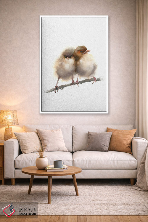 تابلو دکوراتیو دو سرلاک پری مانند اثر الگا چفرانوف - D1W