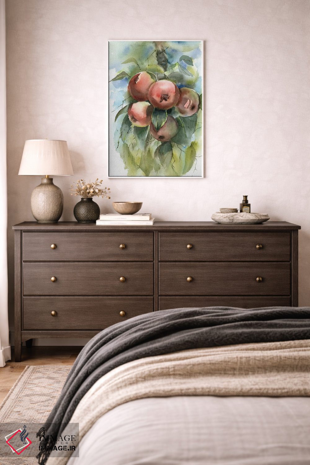 تابلو دکوراتیو شاخه سیب اثر الگا چفرانوف - D4W