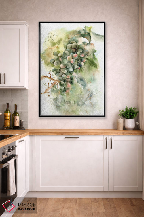 تابلو دکوراتیو انگور اثر الگا چفرانوف - D3B