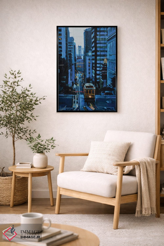 تابلو دکوراتیو خیابان های سان فرانسیسکو اثر مارکو اورتولان - D2B