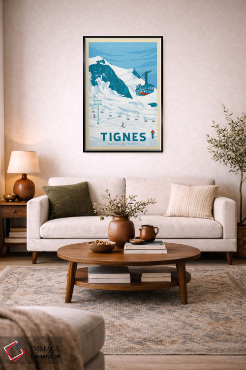 تابلو مدرن پوستر سفر تینگز فرانسه اثر اولا هوپ تراول پوسترز - D5B