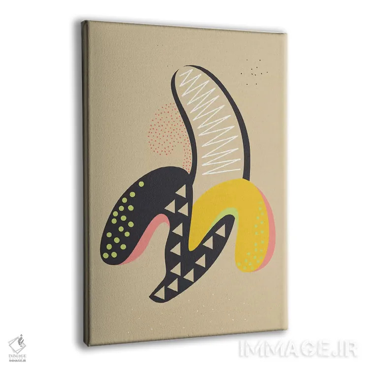 تابلو دکوراتیو موز اثر فلت اول - نمای پرسپکتیو محصول