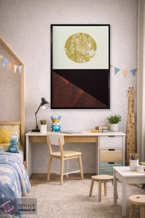 تابلو مینیمال "منظره" اثر فلت اول - D2B