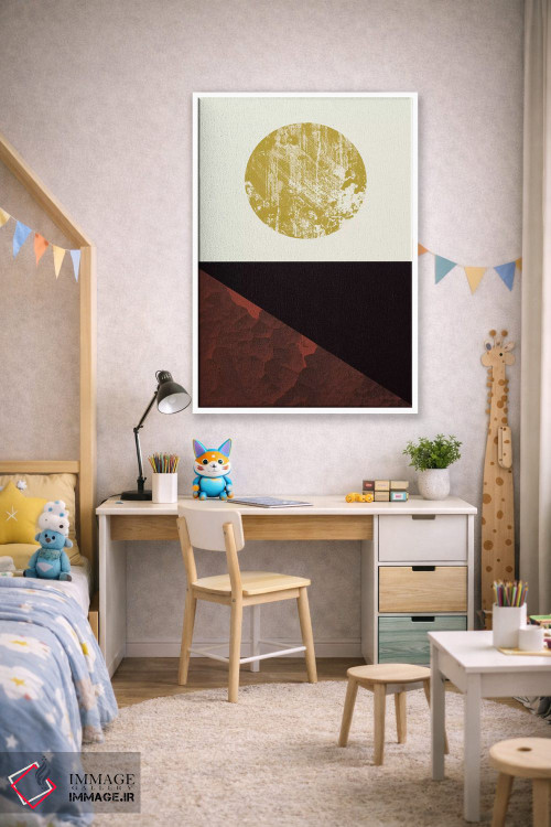 تابلو مینیمال "منظره" اثر فلت اول - D1W