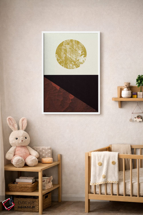 تابلو مینیمال "منظره" اثر فلت اول - D3W