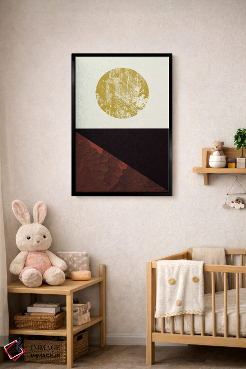 تابلو مینیمال "منظره" اثر فلت اول - D5B