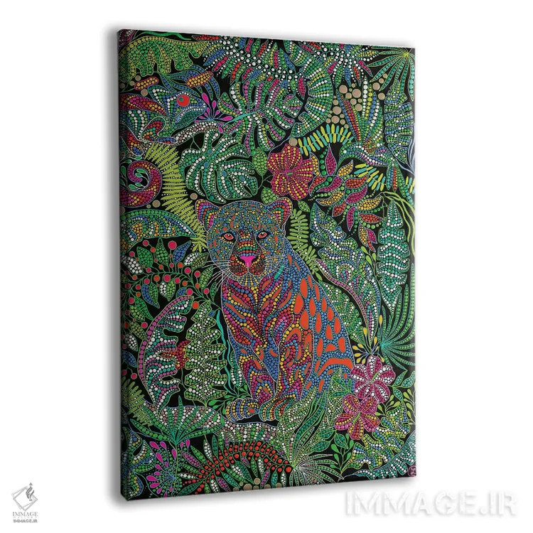 تابلو دکوراتیو "جنگل" اثر اکسانا لازاری - نمای پرسپکتیو محصول