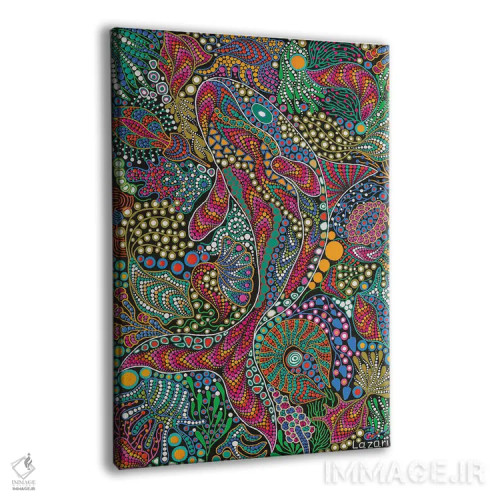 تابلو دکوراتیو "ماهی بزرگ" اثر اکسانا لازاری - نمای پرسپکتیو محصول