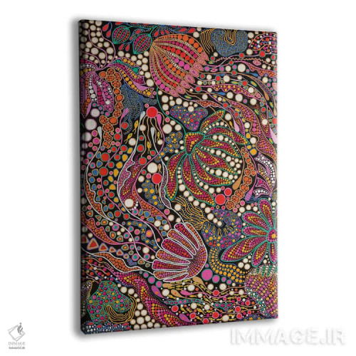 تابلو دکوراتیو "عروس دریایی" اثر اکسانا لازاری - نمای پرسپکتیو محصول