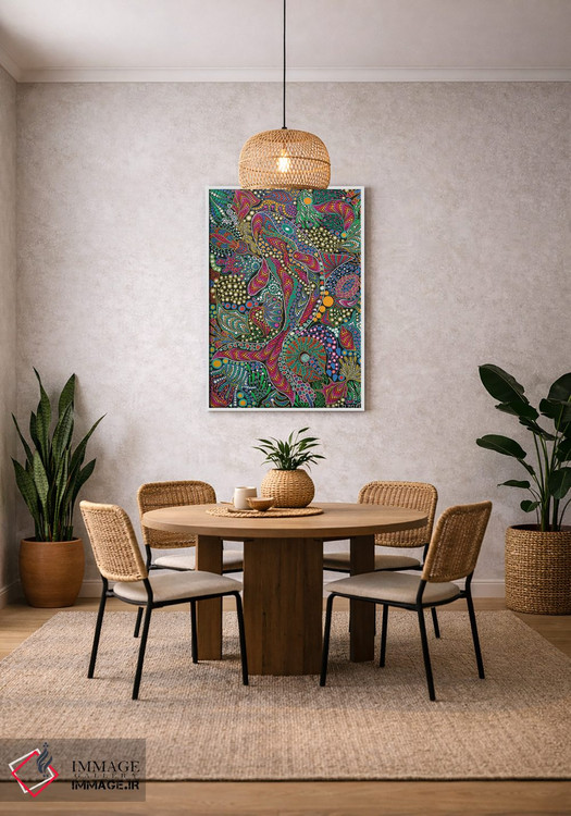 تابلو دکوراتیو "ماهی بزرگ" اثر اکسانا لازاری - D3W