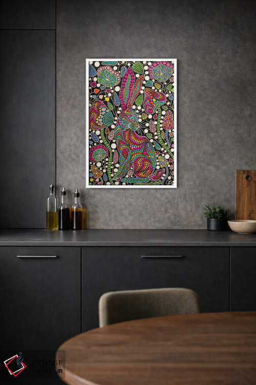 تابلو دکوراتیو "خرگوش" اثر اکسانا لازاری - D1W