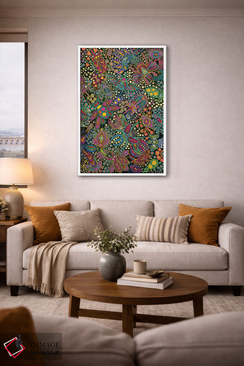 تابلو دکوراتیو "حشرات" اثر اکسانا لازاری - D2W