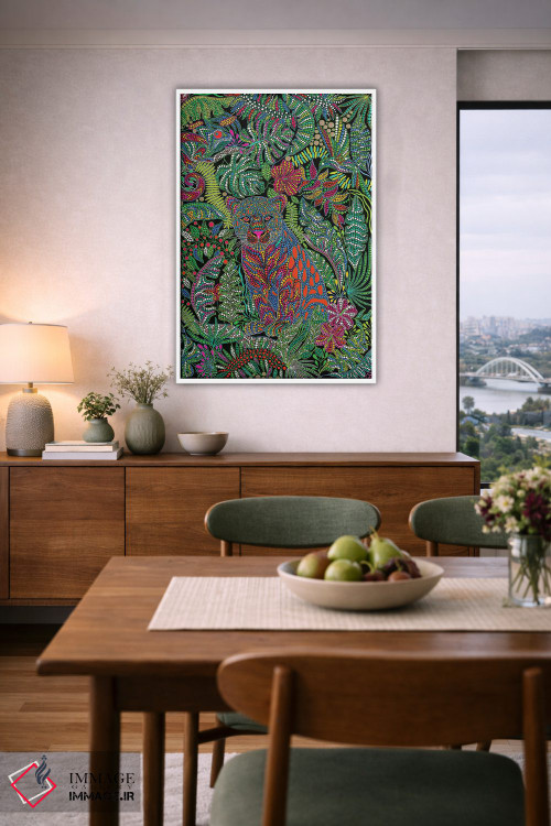 تابلو دکوراتیو "جنگل" اثر اکسانا لازاری - D6W